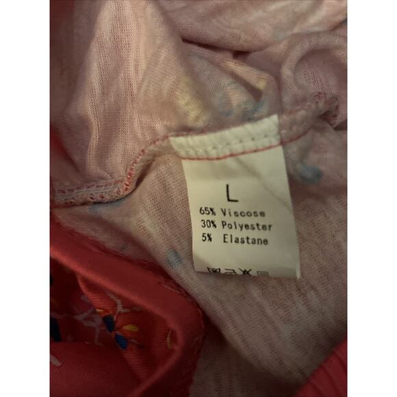 Stolkiss Women’s Romper Strapless Tube Top Smocked Pockets Stretch Size Large - Picture 6 of 7